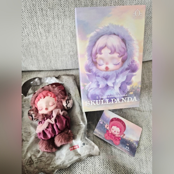 POP MART Accessories - Blossom | Pop Mart Skull Panda L'impressionism Confirmed Plush Blind Box